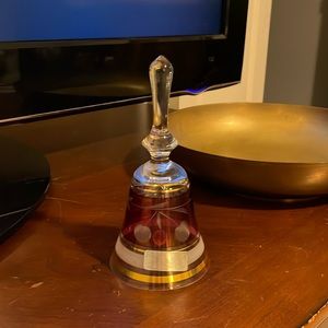 Crystal and Gold Bell
